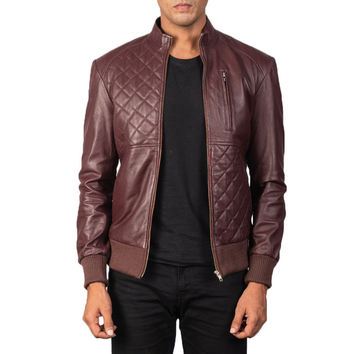 Mehroon men's jacket
