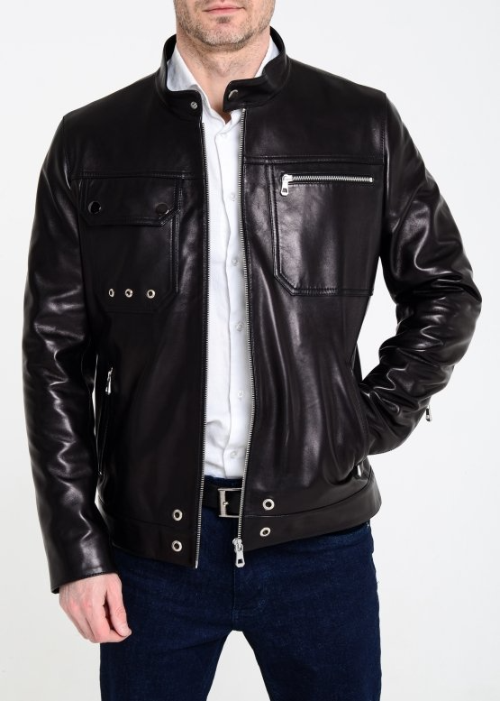 Leather jacket