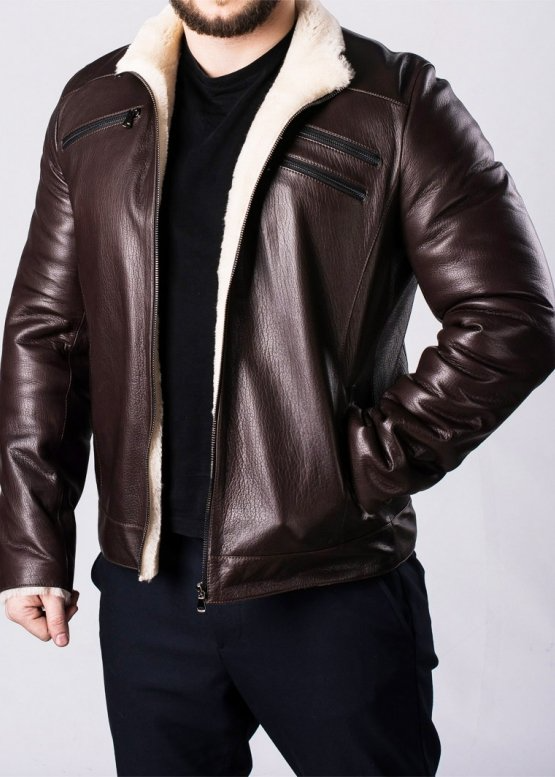 Brown Leather Jacket