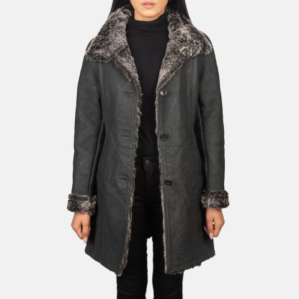 Shearling Leather Coat